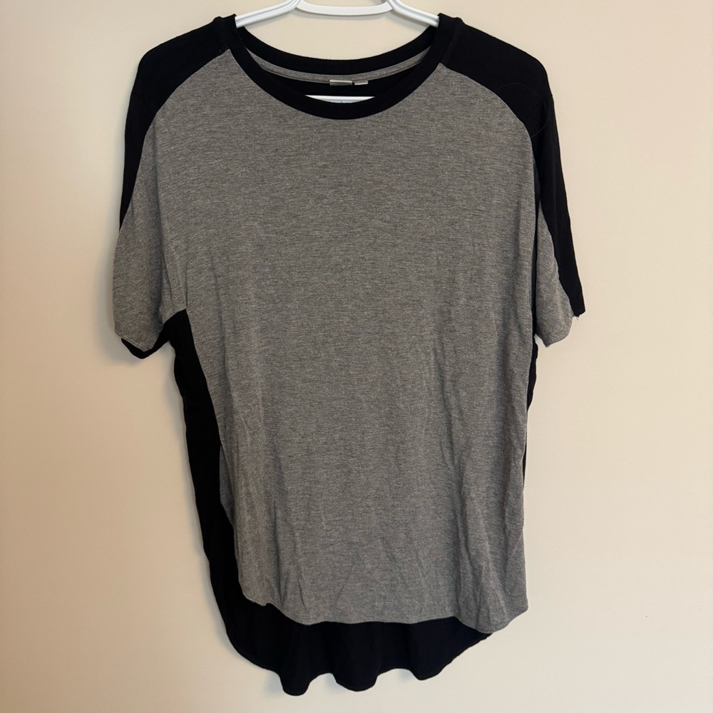 2/20 Twik Grey and Black T-Shirt - Women’s Small
